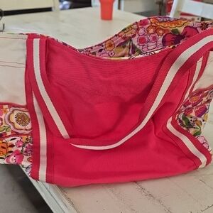 Vera Bradley Pink Floral Tote Bag